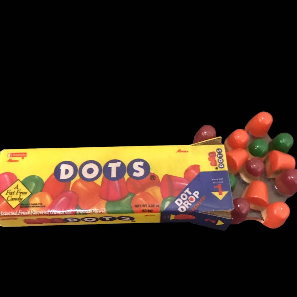Vintage Dots candy magnet 1999